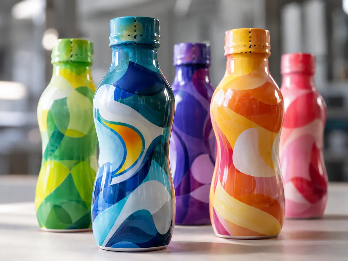 Shrink sleeves and tamper bands on bottles